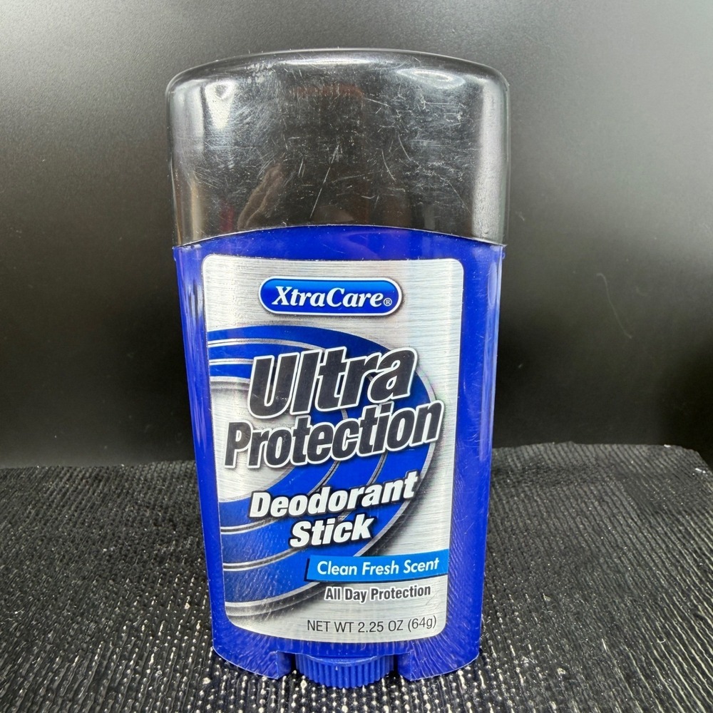 XtraCare Ultra Protection Deodorant Stick Clean Fresh Scent 2.25 Oz Blue 64g - Picture 10 of 10